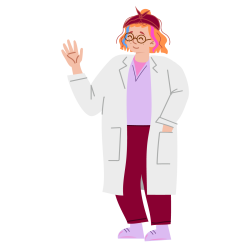 ilustração da série "Feminista In Vitro", elaborada pela designer Bianca Bursi