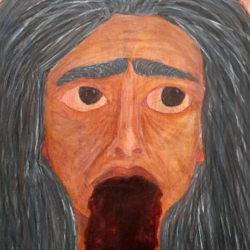 Ninna Callitris, O que o sangue diz sobre o tempo (2025), 19,4 x 23,9 cm.